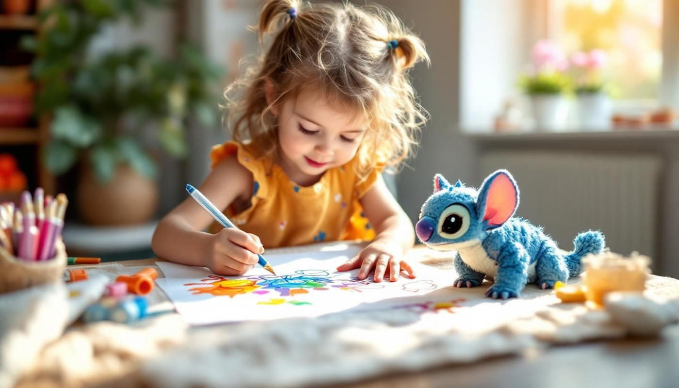 Comment choisir le parfait coloriage de Stitch pour stimuler la créativité?